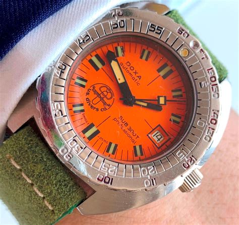 vintage doxa dive watches